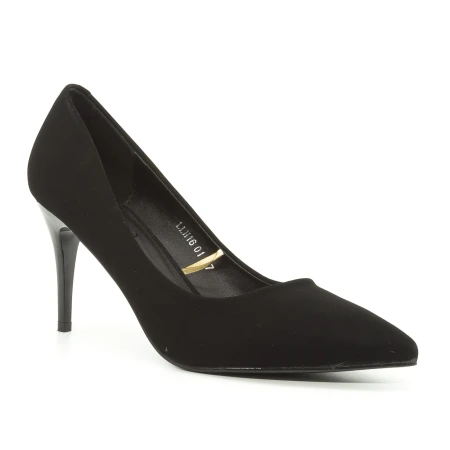 Pantofi cu Toc LLH16 Black Mei