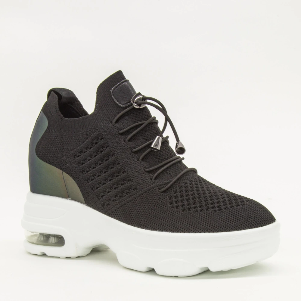 Pantofi sport cu platforma dama cjl5 black (083) mei