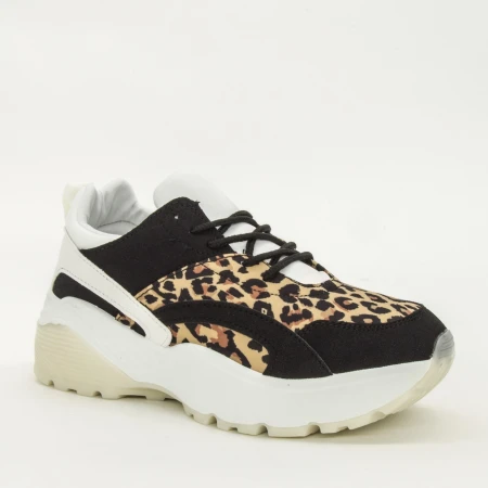 Pantofi Sport Dama YKQ39 Leopard Mei