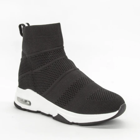 Pantofi Sport cu Platforma Dama SZ177 Black Mei