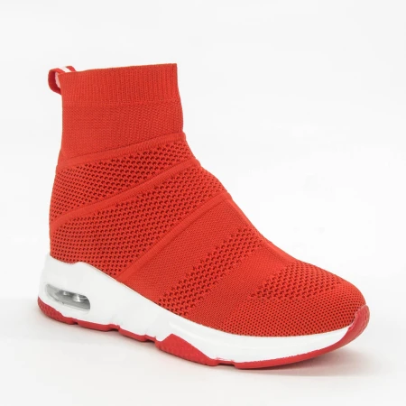 Pantofi Sport cu Platforma Dama SZ177 Red Mei