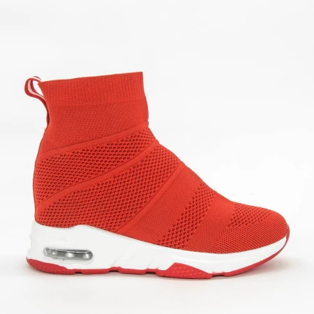 Pantofi Sport cu Platforma Dama SZ177 Red Mei