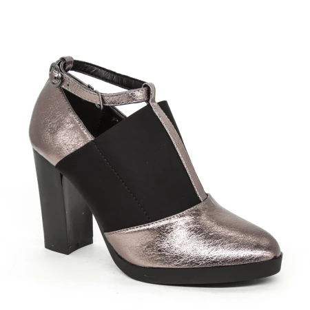 Pantofi cu Toc W33-11B Pewter Lady Star