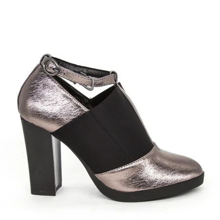 Pantofi cu Toc W33-11B Pewter Lady Star