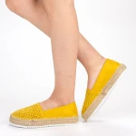 Pantofi Casual Dama FD37 Yellow Mei