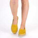Pantofi Casual Dama FD37 Yellow Mei