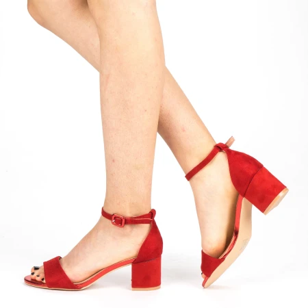 Sandale Dama cu Toc YBS37 Red Mei