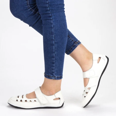 Pantofi Casual Dama NB7 White X-Mmm