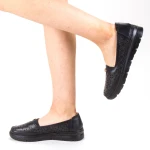 Pantofi Casual Dama S122 Black Ggm