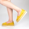 Pantofi Casual Dama cu Platforma FS7 Yellow Mei