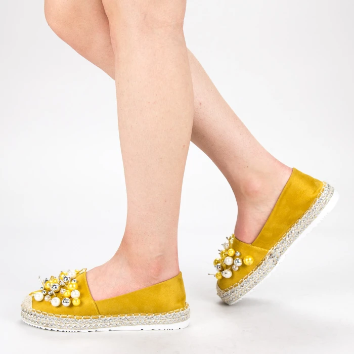 Pantofi Casual Dama L626 Yellow Sweet Shoes