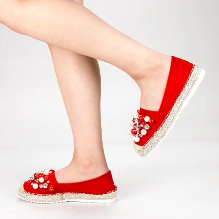 Pantofi Casual Dama L626 Red Sweet Shoes