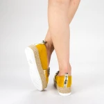 Pantofi Casual Dama cu Platforma BL0003 Yellow Botinelli