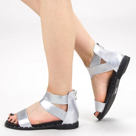 Sandale Dama QZL230 Silver Mei