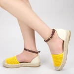 Pantofi Casual Dama QZL278 Yellow Mei