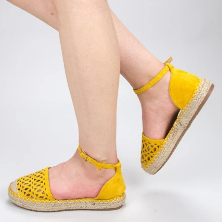 Pantofi Casual Dama HJ9 Yellow Mei