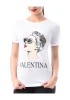 Tricou Dama TRICOU 8122 VALENTINA Alb Adrom