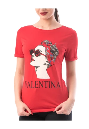 Tricou Dama TRICOU 8122 VALENTINA Rosu Adrom