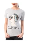 Tricou Dama TRICOU 8122 VALENTINA Gri Deschis Adrom