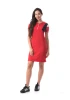 Rochie Dama ROCHIE 8286 Rosu Adrom