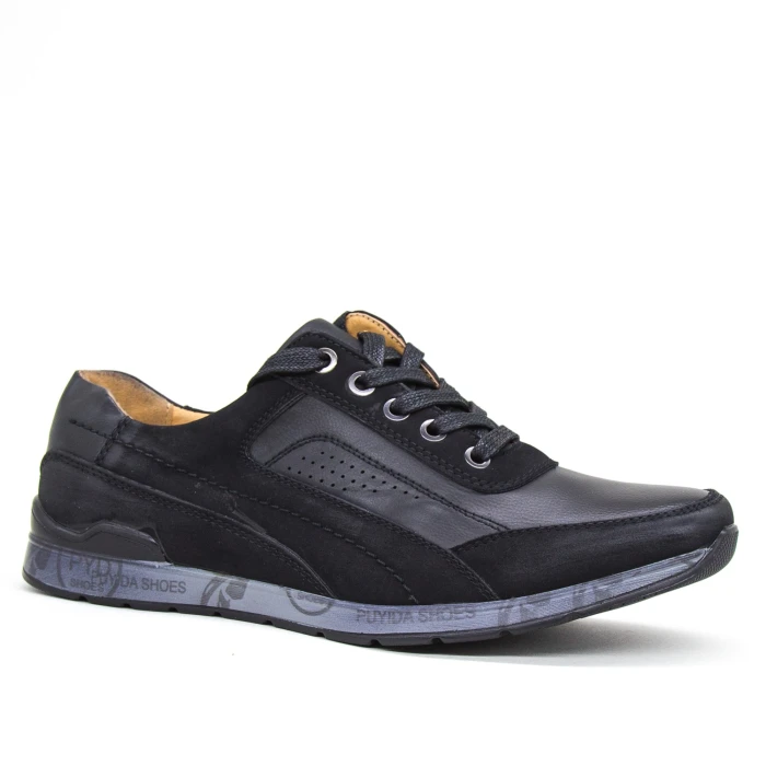 Pantofi Barbati 6A37-1 Black Clowse