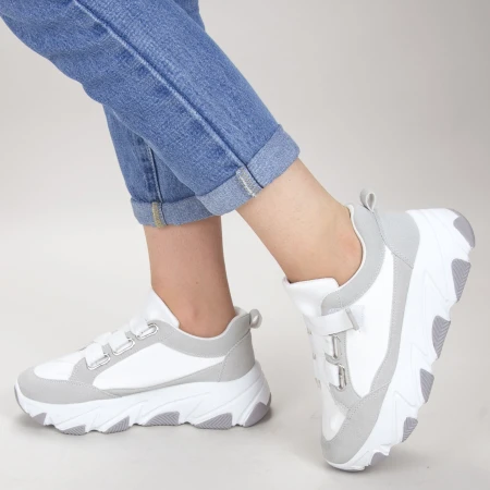 Pantofi Sport Dama JG8 White Mei