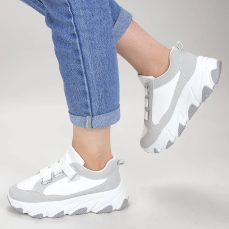 Pantofi Sport Dama JG8 White Mei