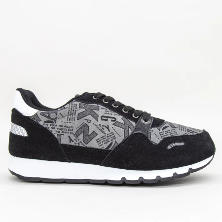 Pantofi Sport Barbati YKQ126 Black Mei