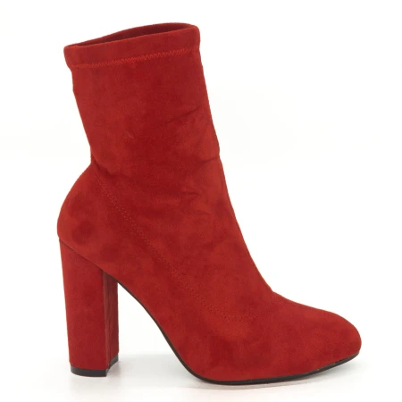 Botine Dama cu Toc XKK129 Red Mei