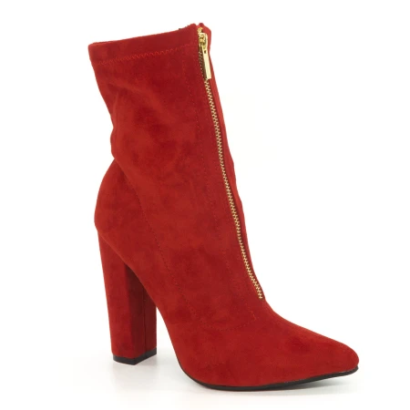 Botine Dama cu Toc XKK116 Red Mei