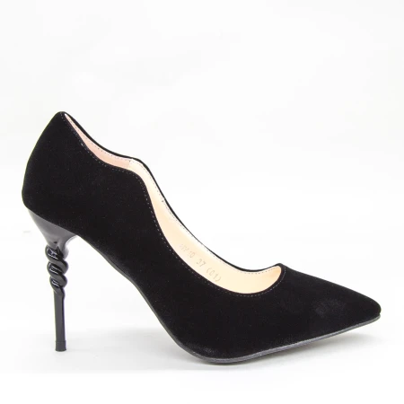 Pantofi cu Toc HY10 Black Mei