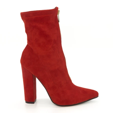 Botine Dama cu Toc XKK116 Red Mei