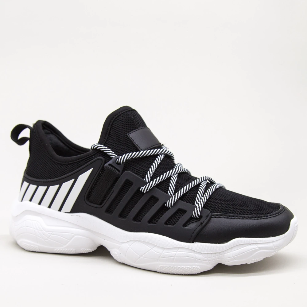 Pantofi sport barbati 0551 black-white (088) mei