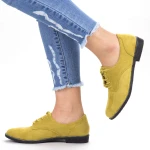 Pantofi Casual Dama YT21 Yellow Mei