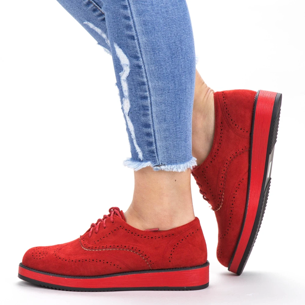 Pantofi casual dama ds2 red (090) mei