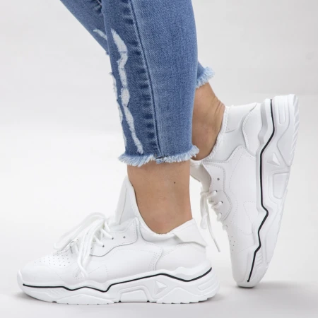 Pantofi Sport Dama HMM26 White Mei