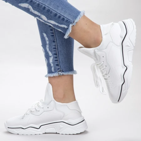 Pantofi Sport Dama HMM26 White Mei