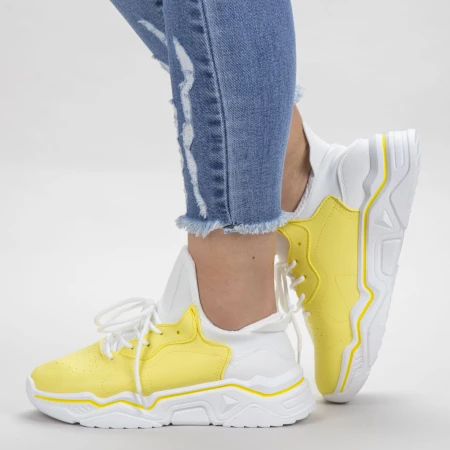 Pantofi Sport Dama HMM26 Yellow Mei