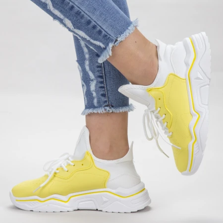 Pantofi Sport Dama HMM26 Yellow Mei
