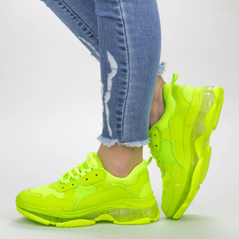 Pantofi sport dama ykq193 green (006) mei