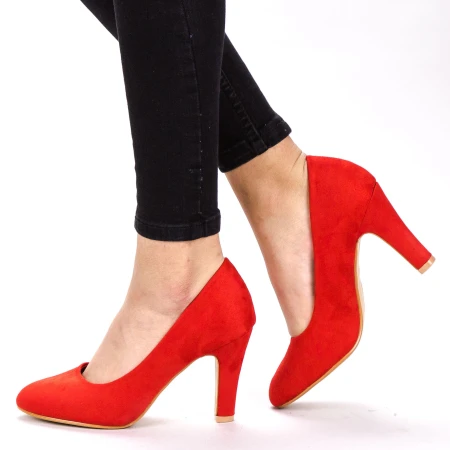 Pantofi cu Toc YXD3A Red Mei