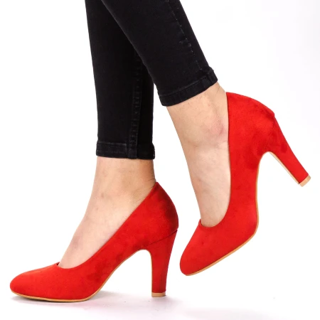 Pantofi cu Toc YXD3A Red Mei