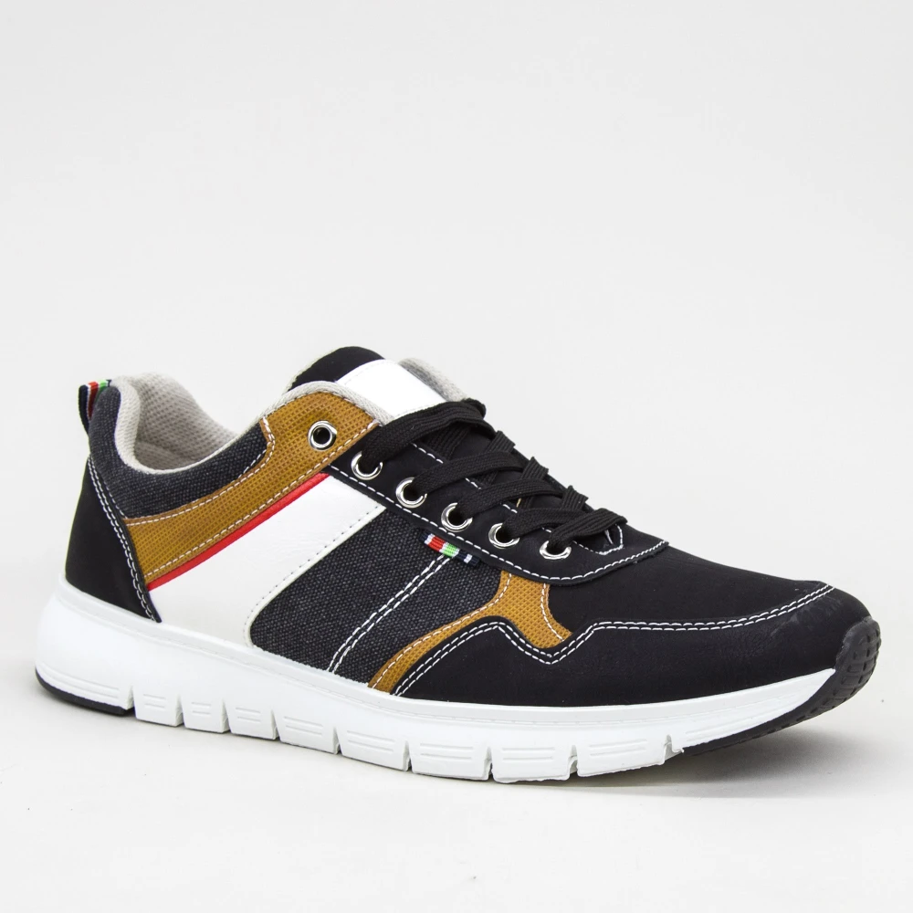 Pantofi sport barbati an76 black (050) mei