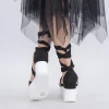 Sandale Dama cu Platforma GY6 Black Mei