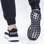 Pantofi Sport Barbati GB81 Black-White » MeiMei.Ro