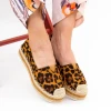 Pantofi Casual Dama cu Platforma FS7 Leopard Mei