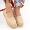 Pantofi Casual Dama cu Platforma FS7 Beige Mei