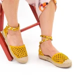 Pantofi Casual Dama HJ8 Yellow Mei
