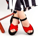 Sandale Dama cu Platforma GY7 Red Mei