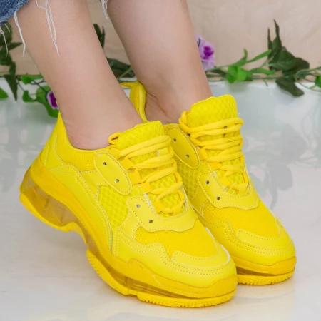 Pantofi Sport Dama YKQ193 Yellow Mei
